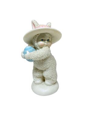 Vintage Department 56 Snowbabies  Bonnets and Bows Figurine